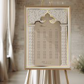 イスラーム・ニカのシーティングプラ結婚ン 箔ポスター