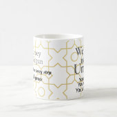 イスラーム・マグへようこそ – 新しいムスリムのためのエレゲントギフト コーヒーマグカップ (中央)