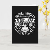 イスラーム – 誰もが許し、クリーンなハートで眠る カード (黄色い花)