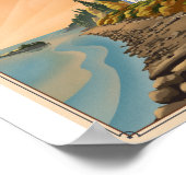 イスルロイヤル国立公園リトーのアートワークのポスター ポスター (角)