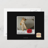 イズさんマンタンゴ練習中 ポストカード (正面/裏面)