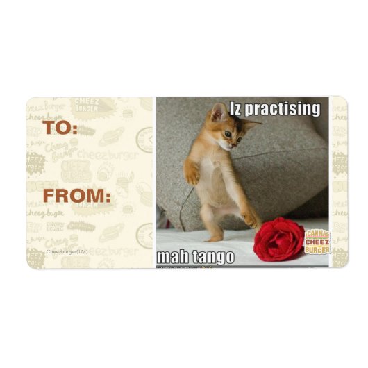 イズさんマンタンゴ練習中 ラベル (正面)