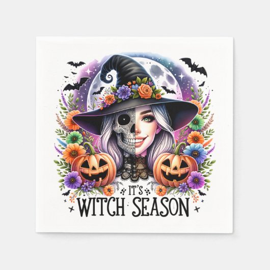 イズウィッチシーズンパーティーナプキン スタンダードカクテルナプキン (正面)