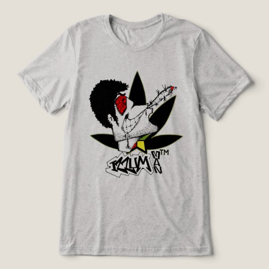 イズズムマンの服装 トライブレンドＴシャツ (デザイン正面)