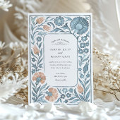 イズニエレガントクスタイルフローラ結婚ズ 招待状