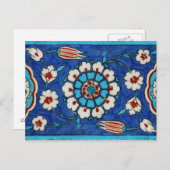 イズニクのタイルはがき ポストカード (正面/裏面)