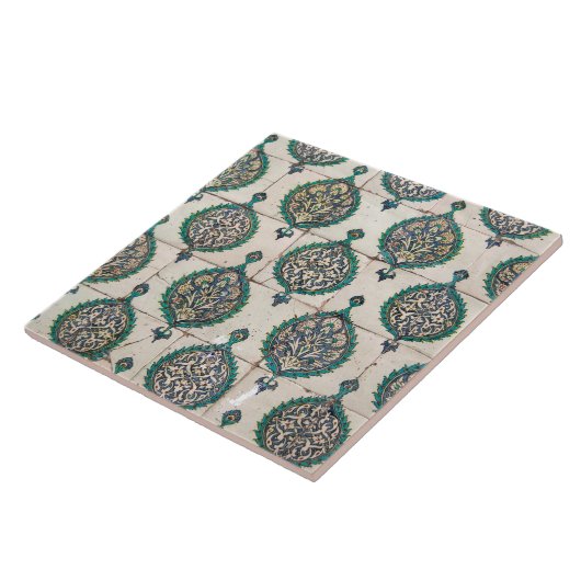 イズニクのタイル緑 タイル (側面)