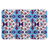 イズニクのタイル マグネット (横)