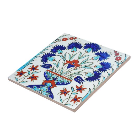 イズニクの陶器 タイル (側面)