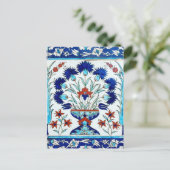 イズニクの陶器 ポストカード (スタンド正面)