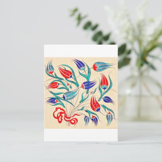 イズニクタイル2 ポストカード (スタンド正面)