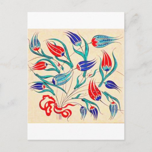 イズニクタイル2 ポストカード (正面)