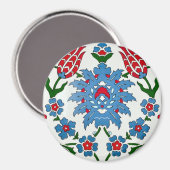 イズニクタイル マグネット (正面/裏面)