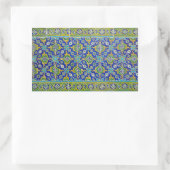 イズニクタイル 長方形シール (バッグ)