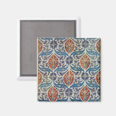 イズニク陶器瓦パネル マグネット (正面/裏面)