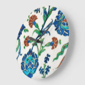 イズニックセラミックス ラージ壁時計 (傾斜)