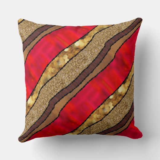 イズミルの赤 クッション (裏面)