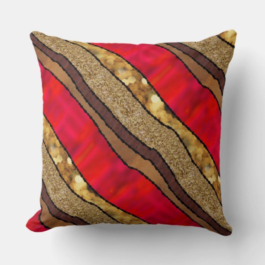 イズミルの赤 クッション (正面)