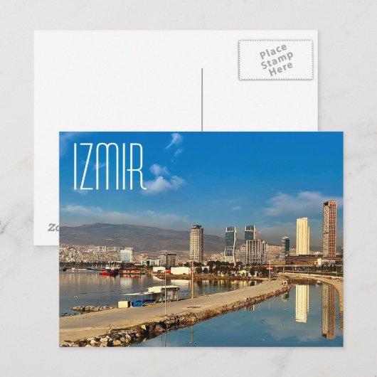 イズミルトルコ ポストカード (正面/裏面)
