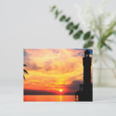 イズミールクロックタワーサンセット シーズンポストカード (スタンド正面)