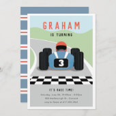 イズレースタイム誕生日招待状 招待状 (正面/裏面)