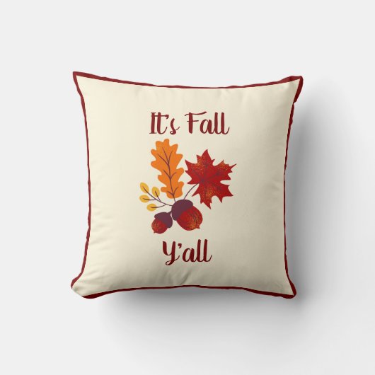 イズ秋オールファームハウスデコカラフルール クッション (正面)