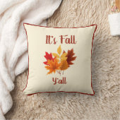 イズ秋オールファームハウス紅葉 クッション (ブランケット)