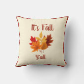 イズ秋オールファームハウス紅葉 クッション (裏面)