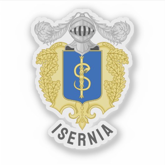 イゼルニア市(イタリア)の紋章 シール (正面)