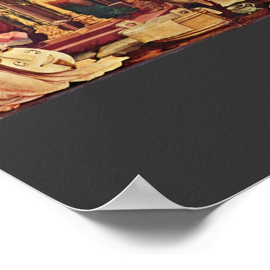 イゼンハイムアルタルピース旧主アルタルピースO ポスター (角)