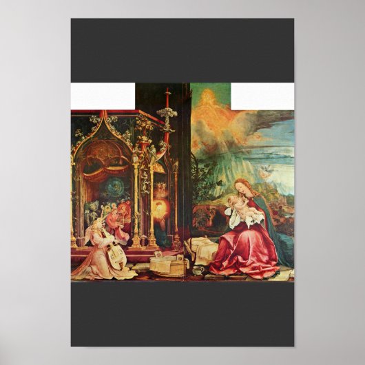 イゼンハイムアルタルピース旧主アルタルピースO ポスター (正面)