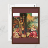 イゼンハイムアルタルピース旧主アルタルピースO ポストカード (正面/裏面)