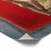 イソップの寓話キツネと葡萄 ポスター (角)