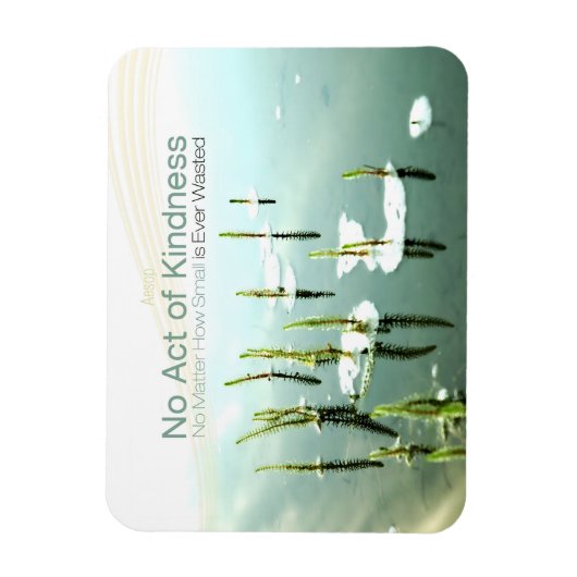 イソップ感動的引用文「優しさ」 マグネット (縦)