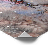 イソベルザイントロヴェートフェアリーファンタジーアートプリント ポスター (角)