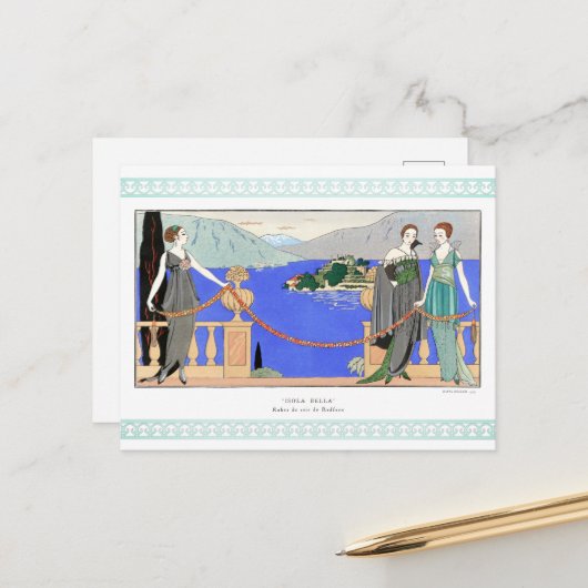 イゾラベラバイジョージバービエ ポストカード (正面/裏面インサイチュ)