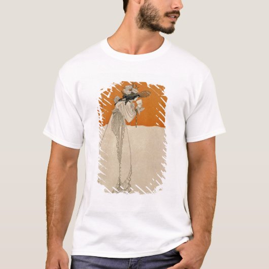 イゾルデの「スタジオ」からのイラストレーション、1895年(lith tシャツ (正面)