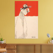 イゾルドバイオーブリーベアズリー キャンバスプリント (インサイチュ (リビング))