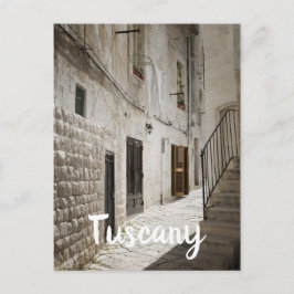 イタぶら下がったリアの路地で洗濯物を干す ポストカード