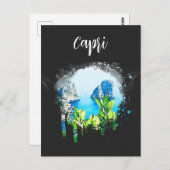 *~*イタアートリア・カプリ島イタリアン ポストカード (正面/裏面)