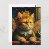 イタイストジンジャー子猫妖精 ポストカード (正面/裏面)