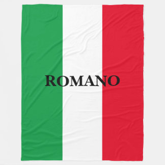 イタイタリアンリア国旗カスタム大フリースブランケット フリースブランケット