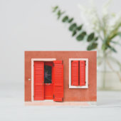 イタカラフルリア，カオレ，ハウスファサード ポストカード (スタンド正面)