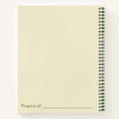 イタカ感動的ジャーナル ノートブック (裏面)