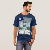 イタクア Weird Horror Art Tシャツ (正面フル)