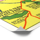 イタケー及びその付近の関心点 ポスター (角)