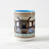 イタスカ州パークダグラスロッジマグ ツートーンマグカップ (中央)