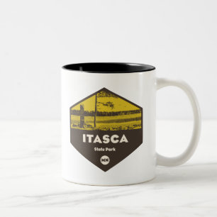 イタスカ州パークミネソタ ツートーンマグカップ