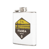 イタスカ州パークミネソタ フラスク (左)