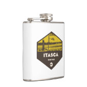 イタスカ州パークミネソタ フラスク (右)